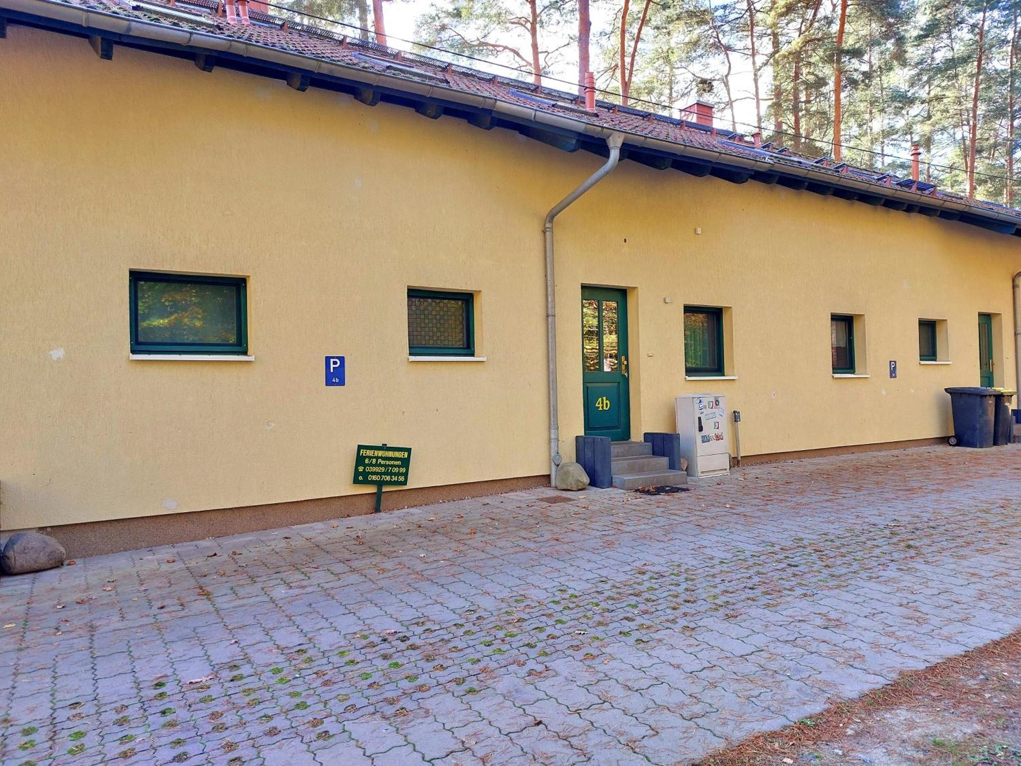 Ferienhaus Waldschneise B Am Jabeler See エクステリア 写真