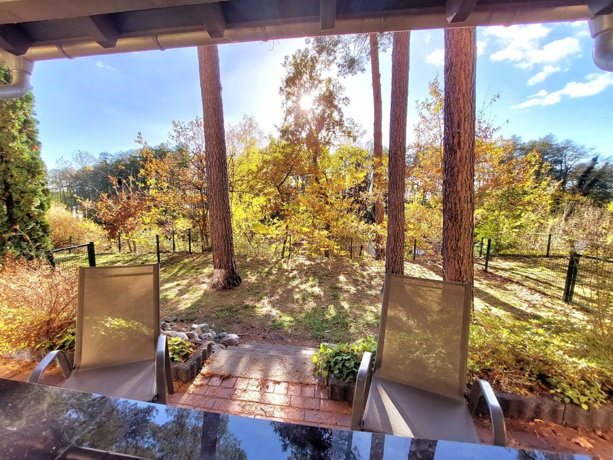 Ferienhaus Waldschneise B Am Jabeler See エクステリア 写真
